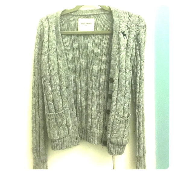 Original Abercrombie gray cardigan
