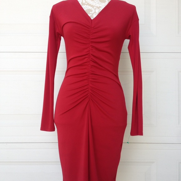 Narciso Rodriguez for design nation red dress.