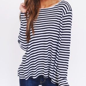 Navy&White Shirt