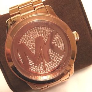 SOLD! Michael Kors Rose Gold Watch