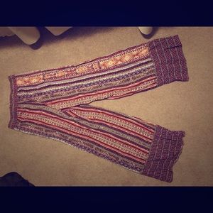 Boho flair pants