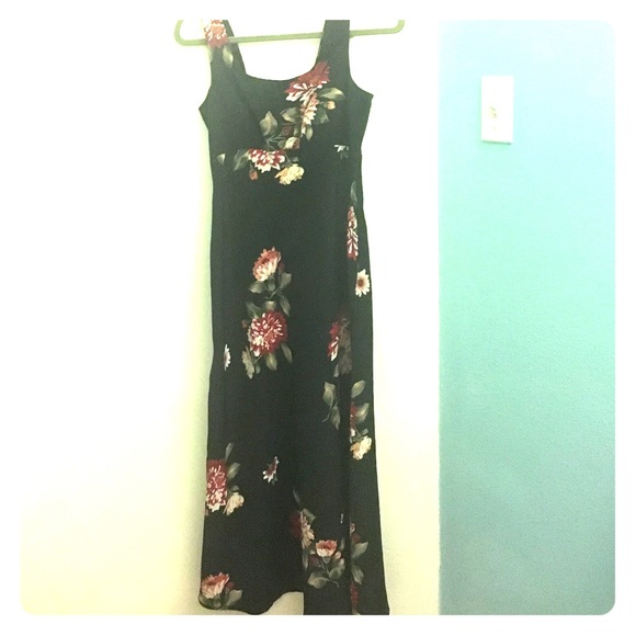 Floral maxi dress