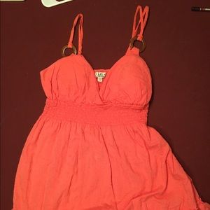 Coral sundress