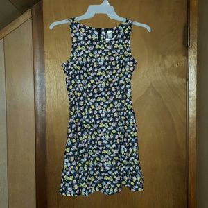 Floral print H&M mini dress