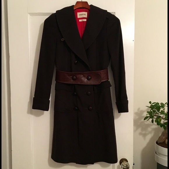 Operations brown military overcoat