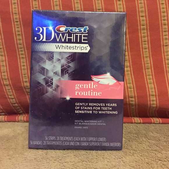 3D crest white strips
