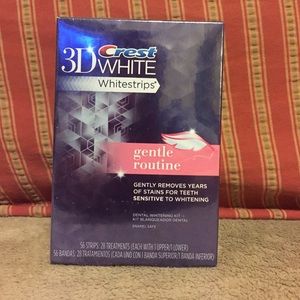 3D crest white strips