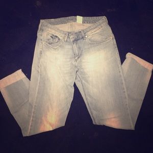 H&M Boyfriend Low Waste Tapered Leg Jeans