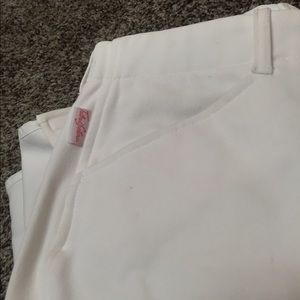 Tailored Sportsman White Side Zip Breeches