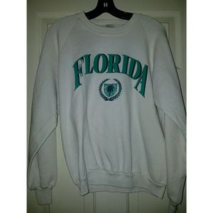 White Florida Crew neck