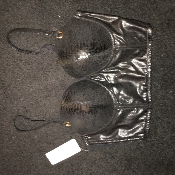 Bebe Charmed Python Bra