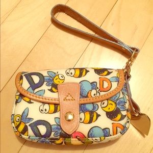 Dooney & Bourke Bumble Bee Wristlet