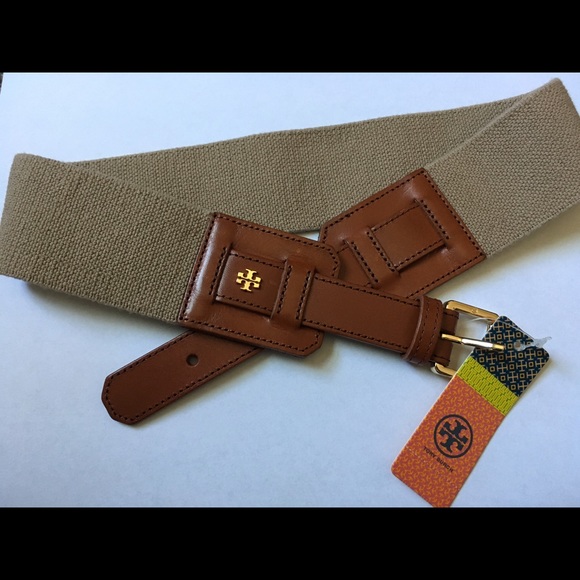 NWT Tory Burch Kiley Stretch belt, M
