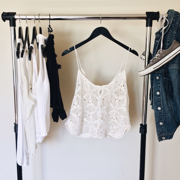 American Eagle Outfitters Tops - 🛍SOLD🛍 ✨NWT✨ AEO Crochet Top