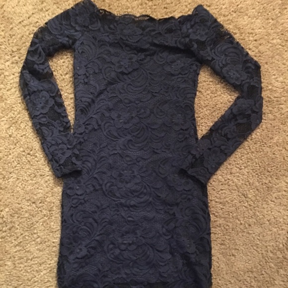 Off shoulder lace dress \sold\