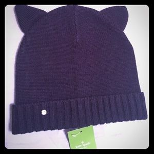 Kate Spade Kitten Ears Beanie