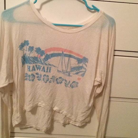 Rare Brandy Hawaii long sleeve top