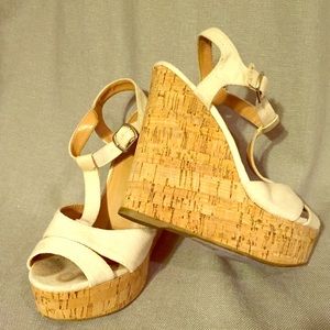 Tan wedges