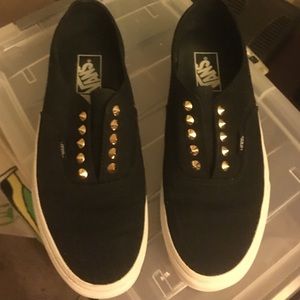 Gently worn slip in vans