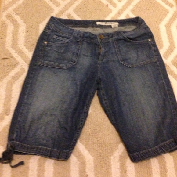 DKNY jean shorts