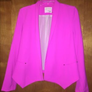 Neon pink blazer "M"
