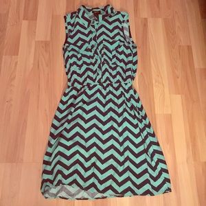 Rue 21 Chevron Dress