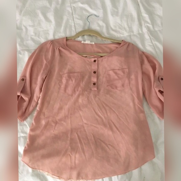 blush shirt