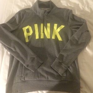 Victoria's Secret PINK half zip pullover