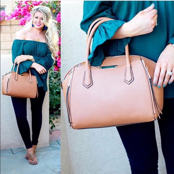 Aldo cognac handbag