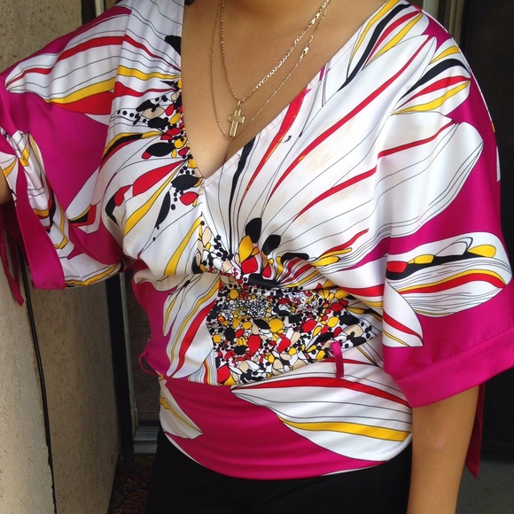 Kimono style blouse