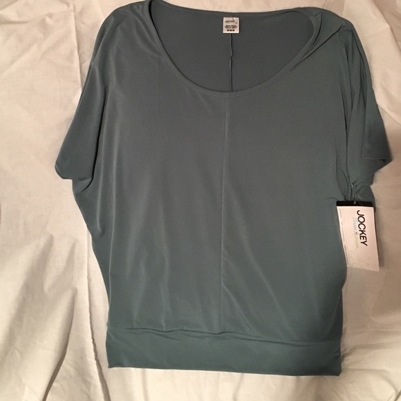 Jockey P2P NWT Evergreen Jersey Dolman