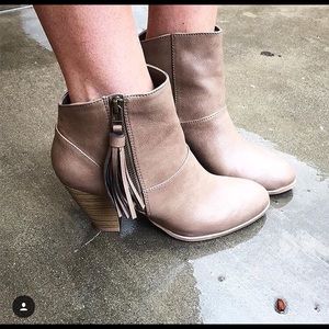 Taupe Booties