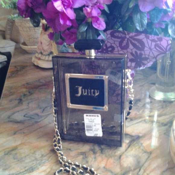 JUICY COUTURE clear Crossbody evening bag