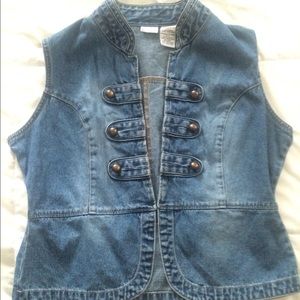 No Boundaries Denim Vest