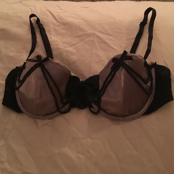 Frederick's size Med. beaded bra.