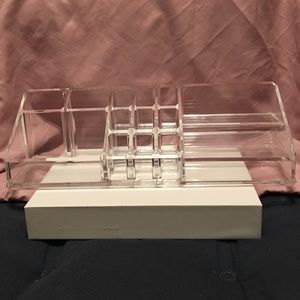 Acrylic Vertical Cosmetic Organizer Clear