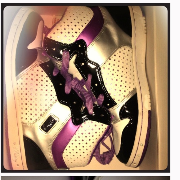 Pastry brand Glam Pie high top sneakers size 11