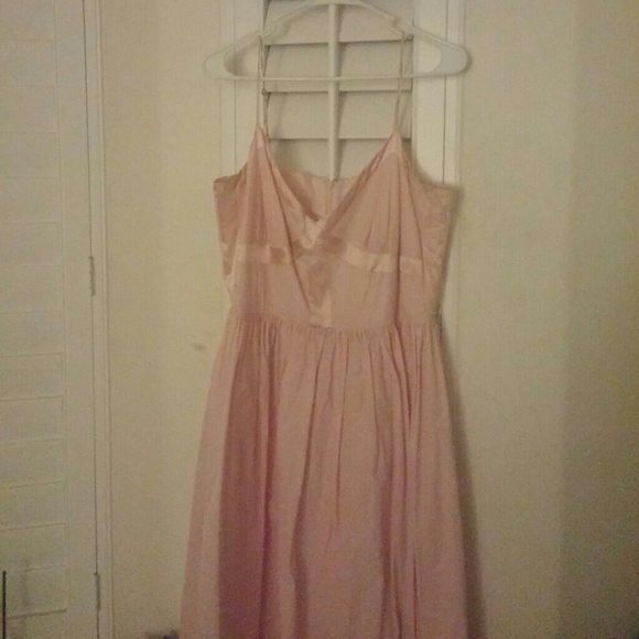 Pink Calvin Klein dress