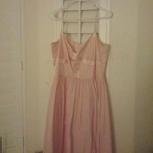 Pink Calvin Klein dress