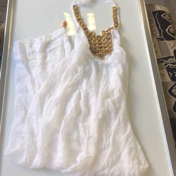 Beach Bunny Other - Beach bunny white bikini cover up maxi dress