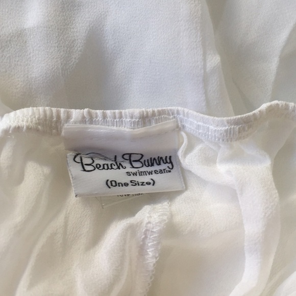 Beach bunny white bikini cover up maxi dress - Picture 3 of 4