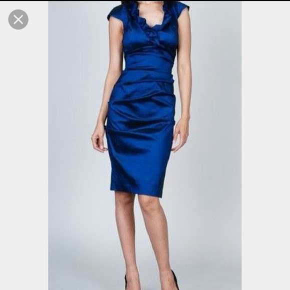 🔥🔥Blue Xscape by Joanna Chen dress size 14🔥
