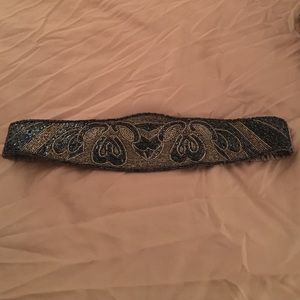 Beaded vintage belt.