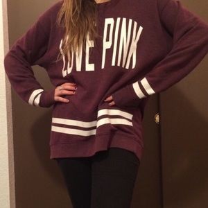 Pink sweater