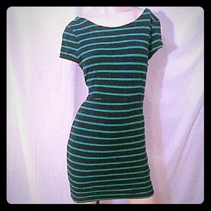 Fitted Striped Dress