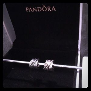 Two Authentic Feather Charms