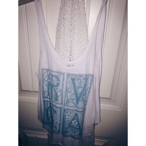 RVCA White Tank