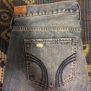 NWT Hollister boyfriend jeans
