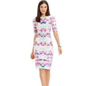Vince Camuto Short Sleeve Bodycon Dress
