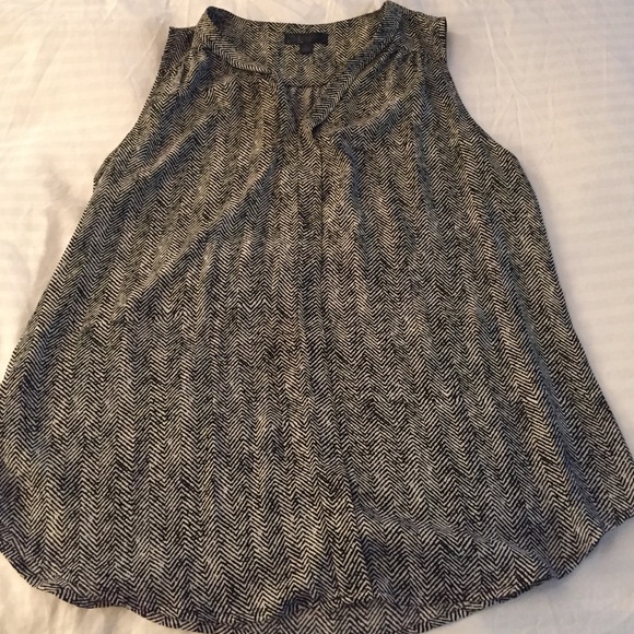 Sleepless Chiffon Striped Top